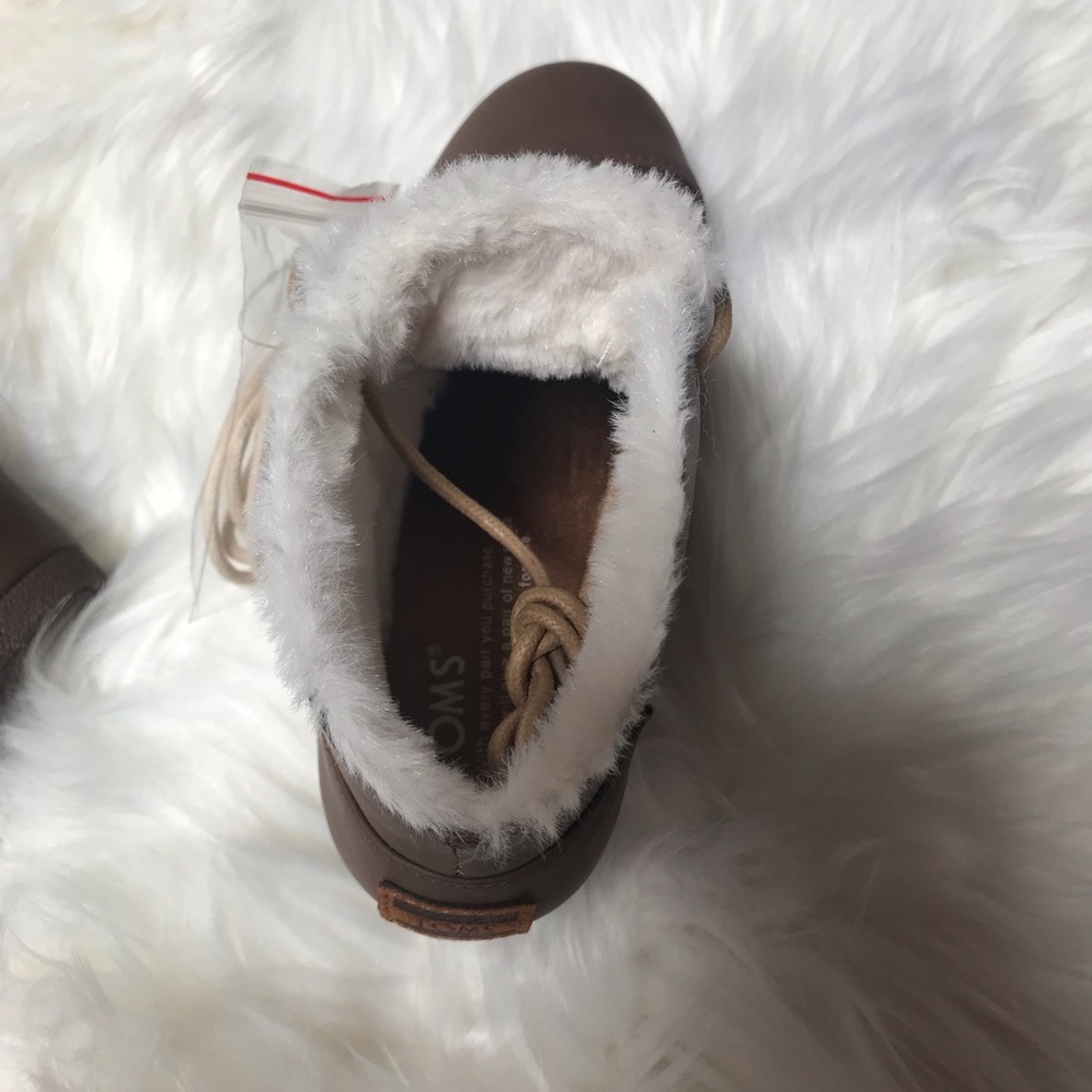 Toms youth wedge booties brown - Picture 5 of 6